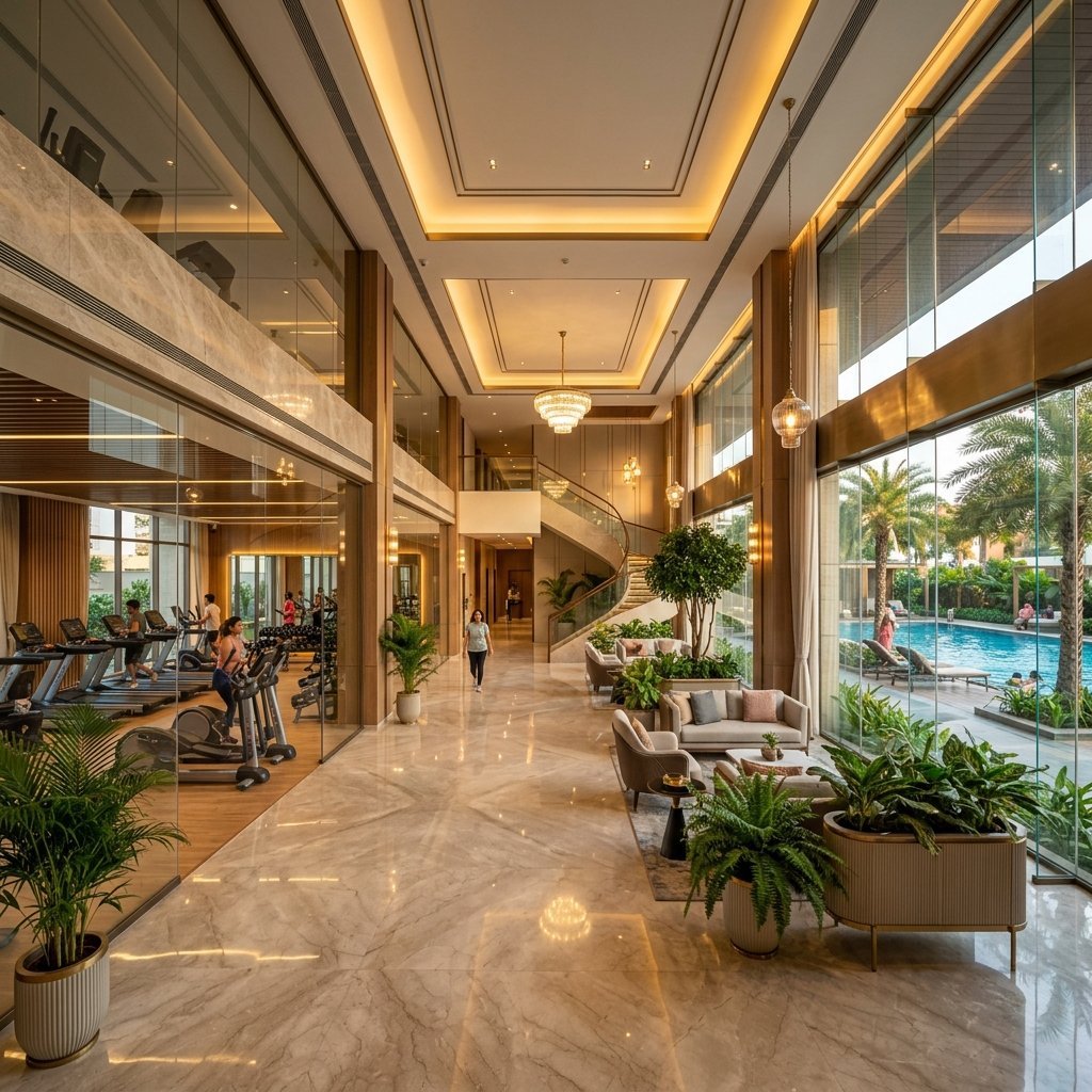 Maple Drive clubhouse interior